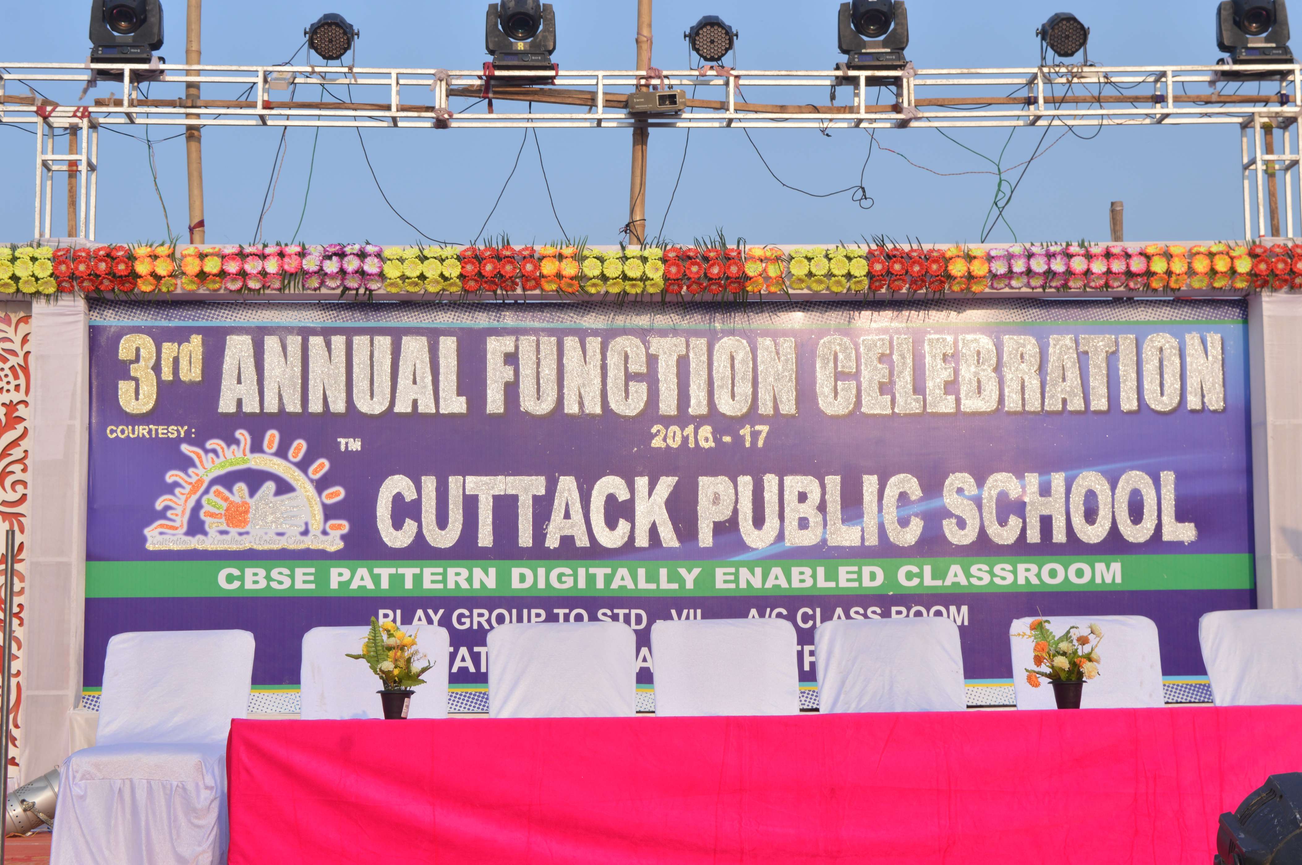 3rd ANNUAL FUNCTION - 2016